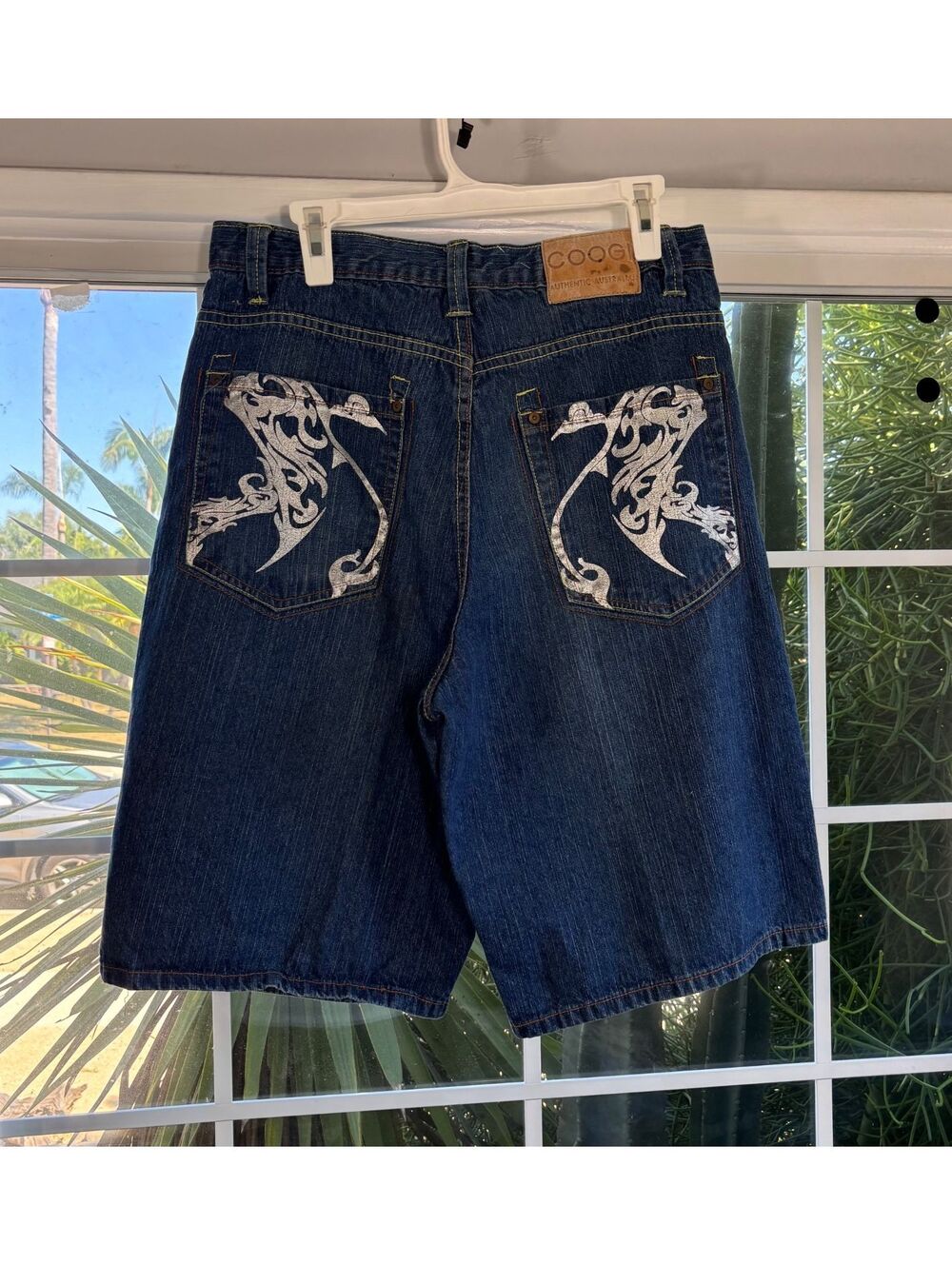 Coogi denim shorts